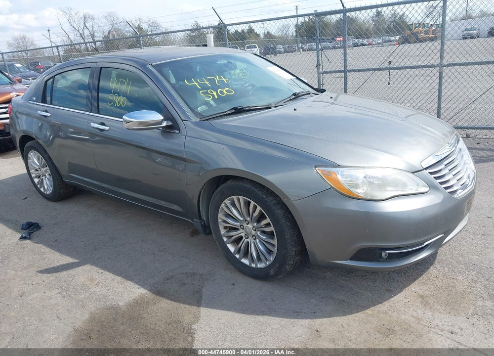 2012 CHRYSLER 200 LIMITED VIN: 1C3CCBCGXCN277839