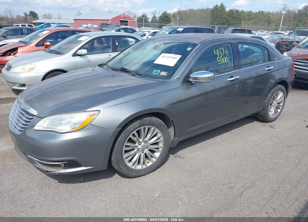 2012 CHRYSLER 200 LIMITED VIN: 1C3CCBCGXCN277839