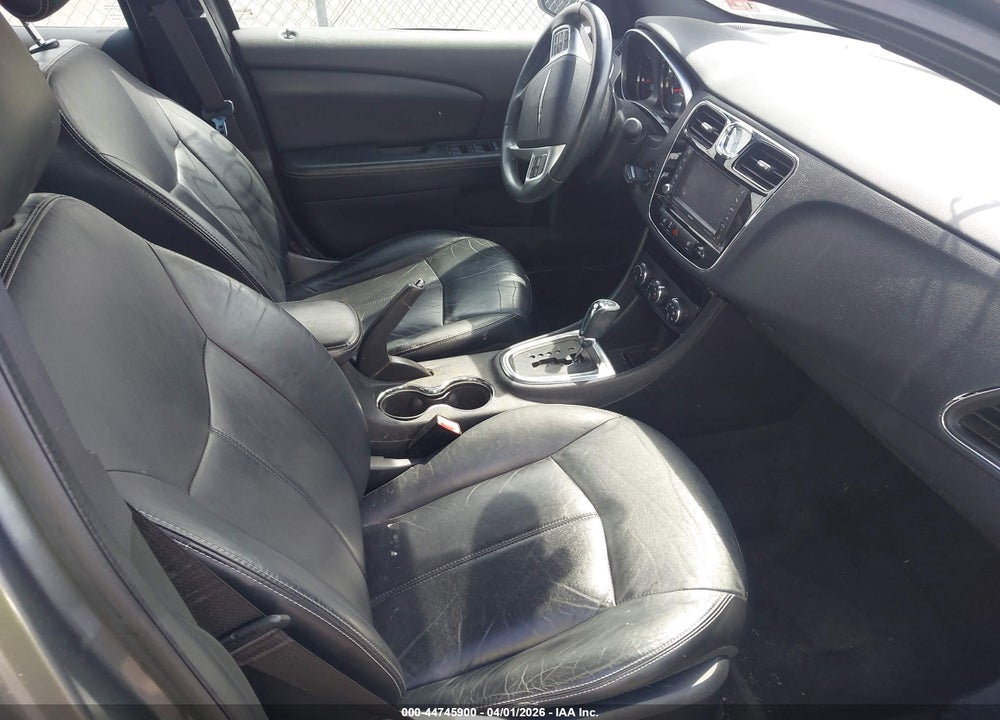 2012 CHRYSLER 200 LIMITED VIN: 1C3CCBCGXCN277839