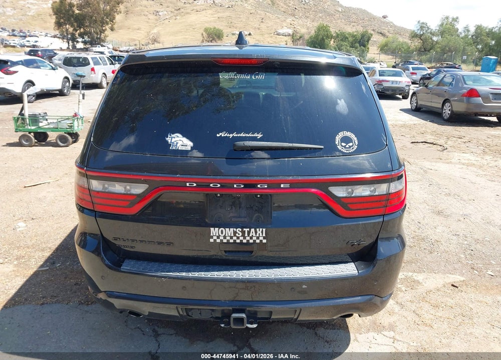 2016 DODGE DURANGO R/T VIN: 1C4SDJCT6GC362951