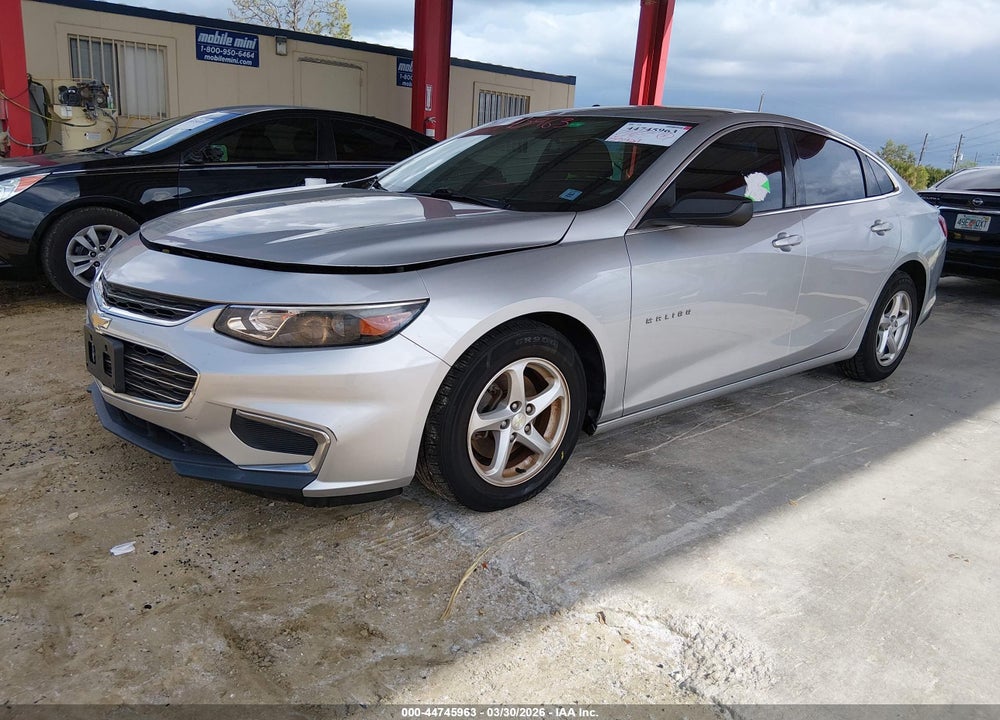 2016 CHEVROLET MALIBU LS VIN: 1G1ZB5ST9GF286078