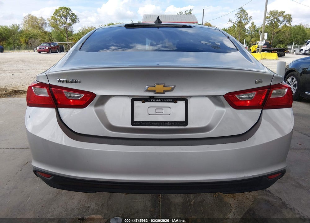 2016 CHEVROLET MALIBU LS VIN: 1G1ZB5ST9GF286078