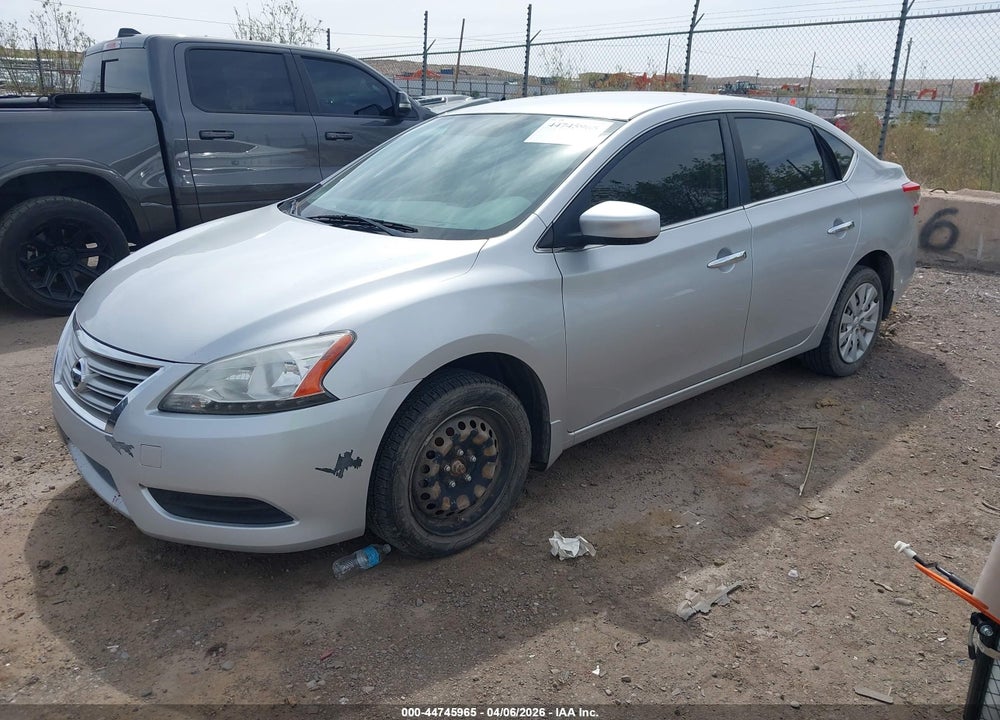 2015 NISSAN SENTRA S VIN: 3N1AB7AP6FY345957