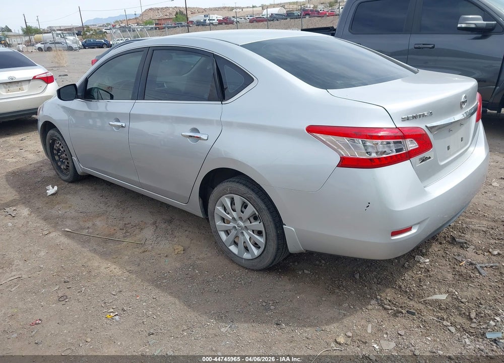 2015 NISSAN SENTRA S VIN: 3N1AB7AP6FY345957