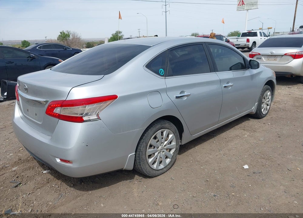 2015 NISSAN SENTRA S VIN: 3N1AB7AP6FY345957