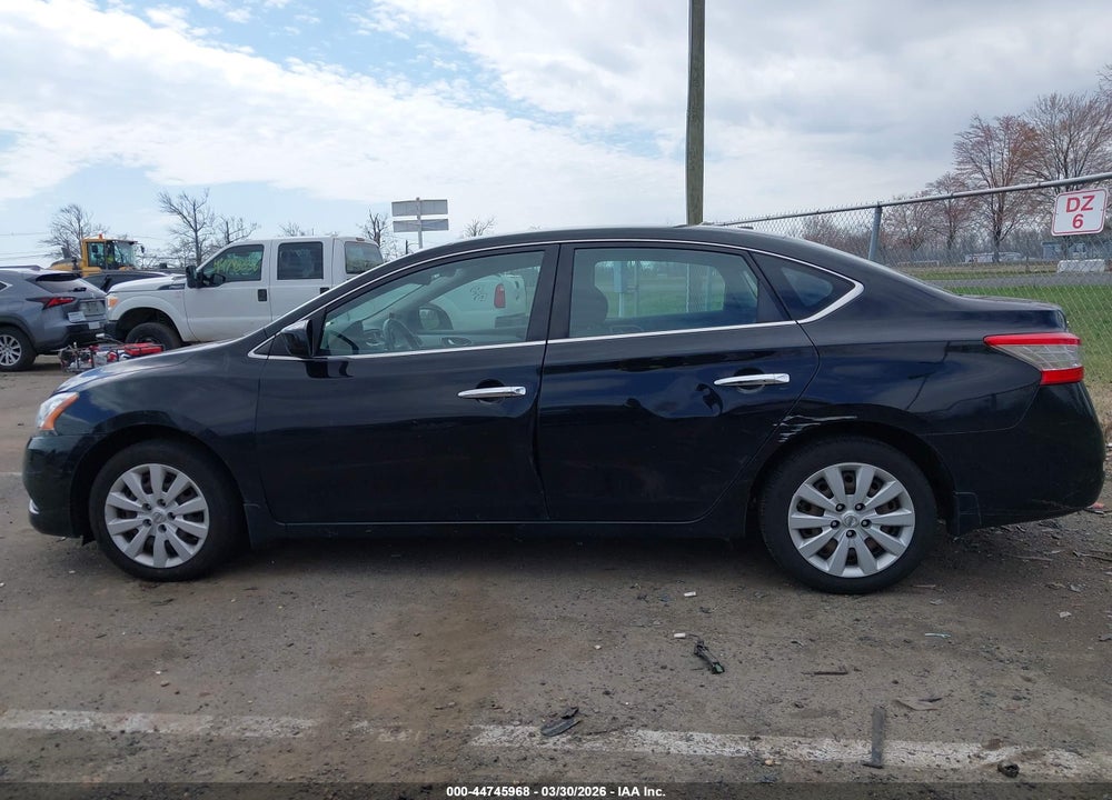 2015 NISSAN SENTRA SV VIN: 3N1AB7AP7FY296266