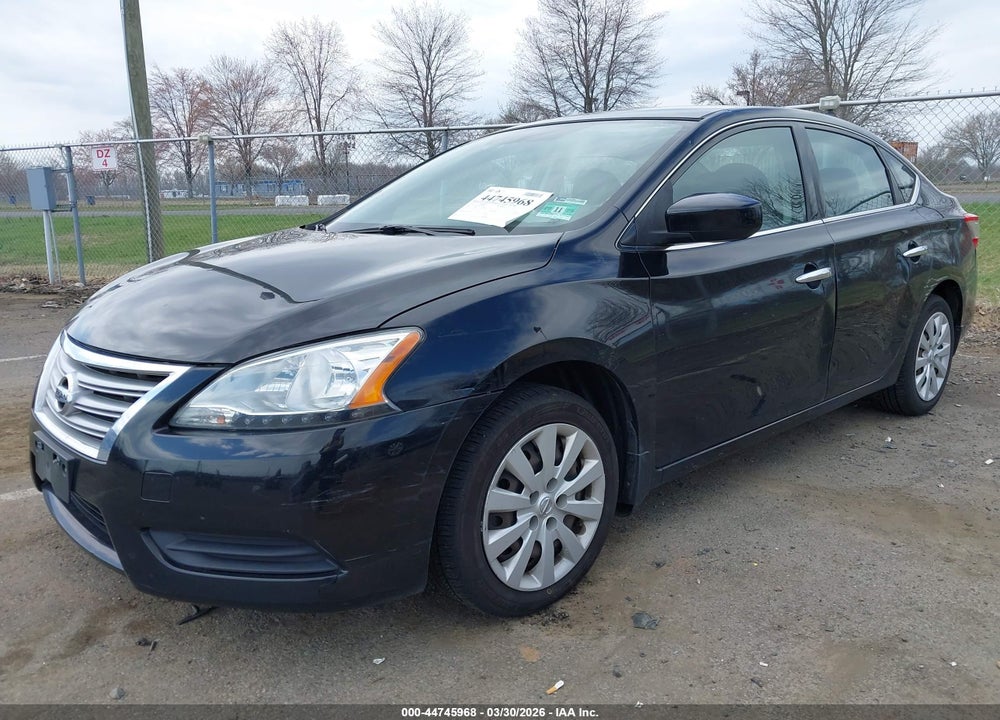 2015 NISSAN SENTRA SV VIN: 3N1AB7AP7FY296266