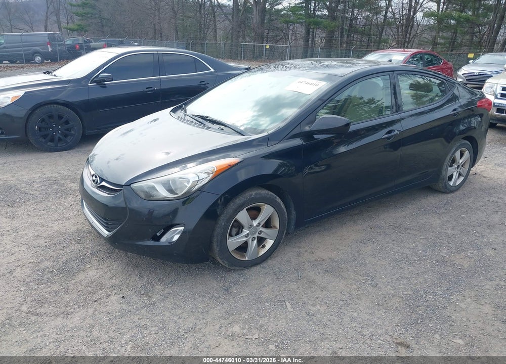 2013 HYUNDAI ELANTRA GLS VIN: 5NPDH4AE2DH375408