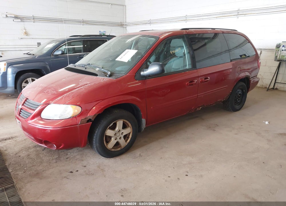 2007 DODGE GRAND CARAVAN SXT VIN: 2D4GP44L17R249013