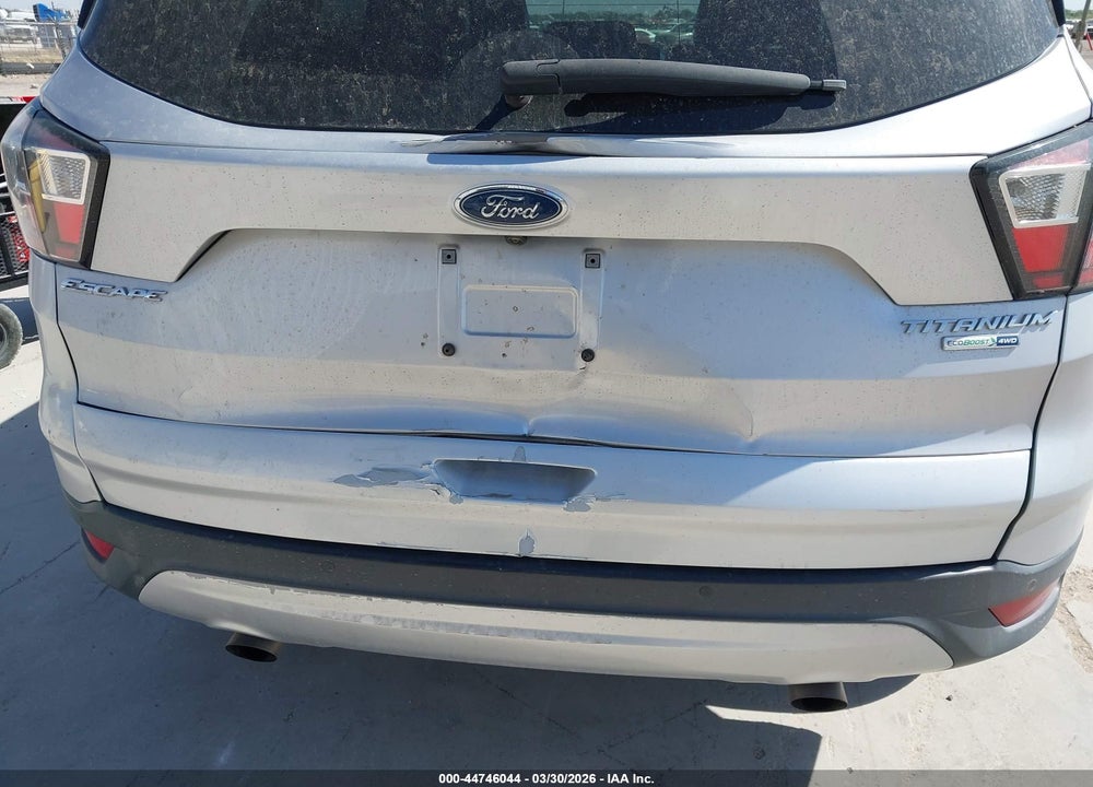 2017 FORD ESCAPE TITANIUM VIN: 1FMCU9J9XHUC56360