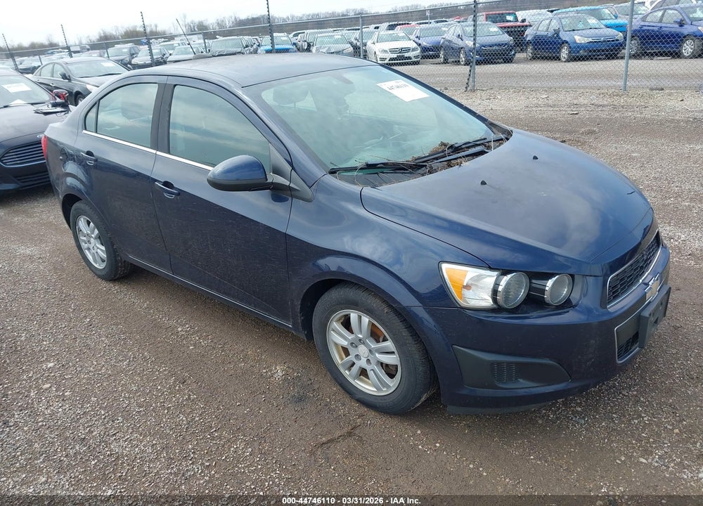 2016 CHEVROLET SONIC LT AUTO VIN: 1G1JC5SB5G4120752