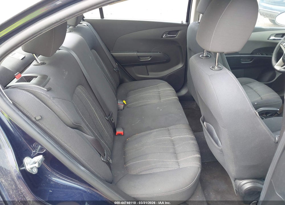 2016 CHEVROLET SONIC LT AUTO VIN: 1G1JC5SB5G4120752