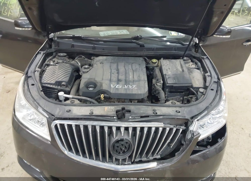 2013 BUICK LACROSSE LEATHER GROUP VIN: 1G4GL5G37DF212542