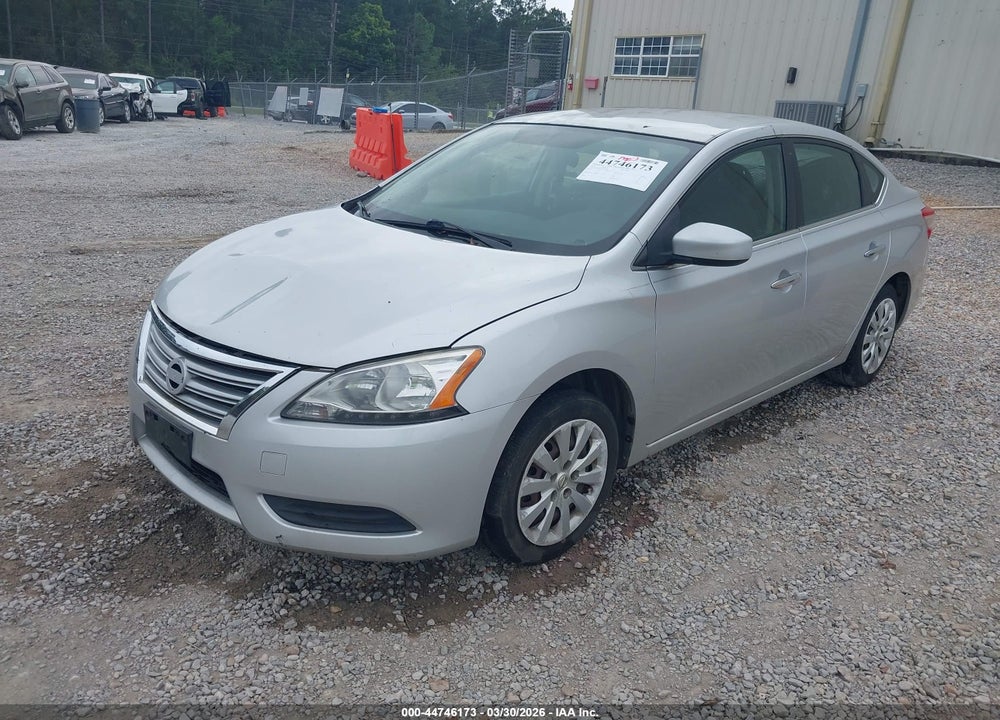 2014 NISSAN SENTRA SV VIN: 3N1AB7APXEL668209