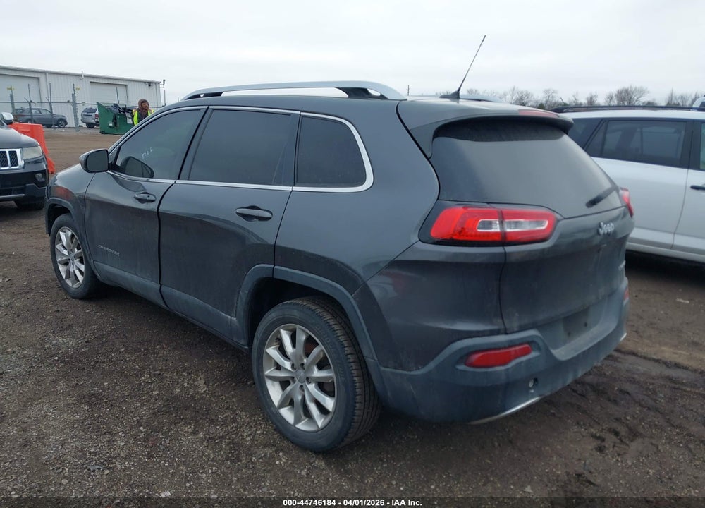 2015 JEEP CHEROKEE LIMITED VIN: 1C4PJLDB3FW684668