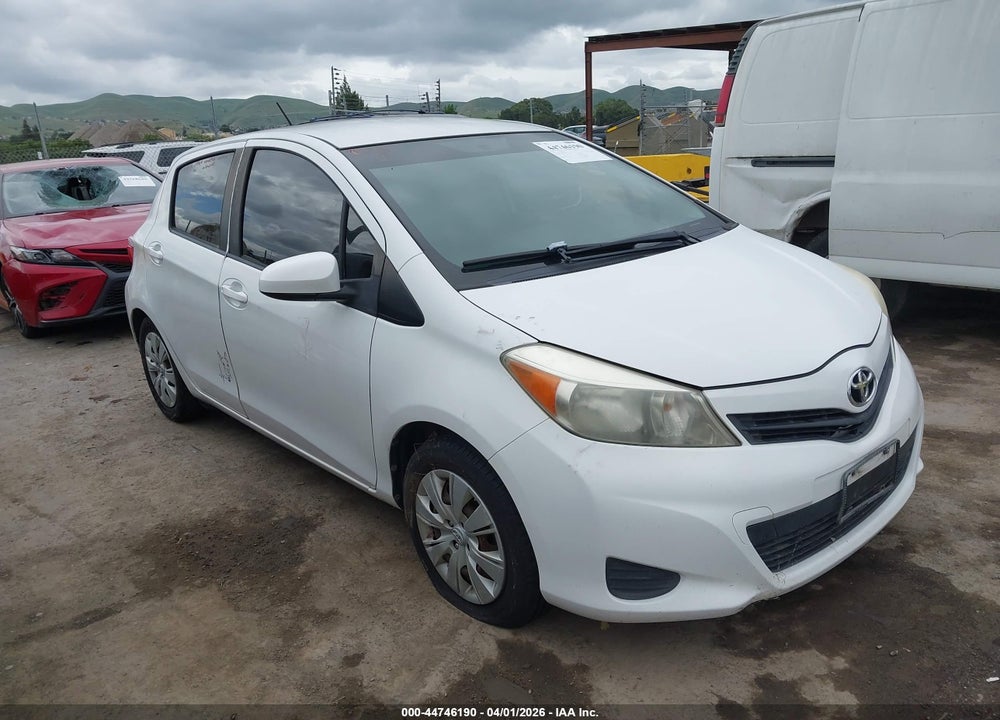 2012 TOYOTA YARIS L VIN: JTDKTUD35CD528366