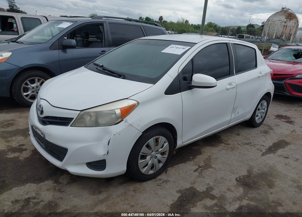 2012 TOYOTA YARIS L VIN: JTDKTUD35CD528366