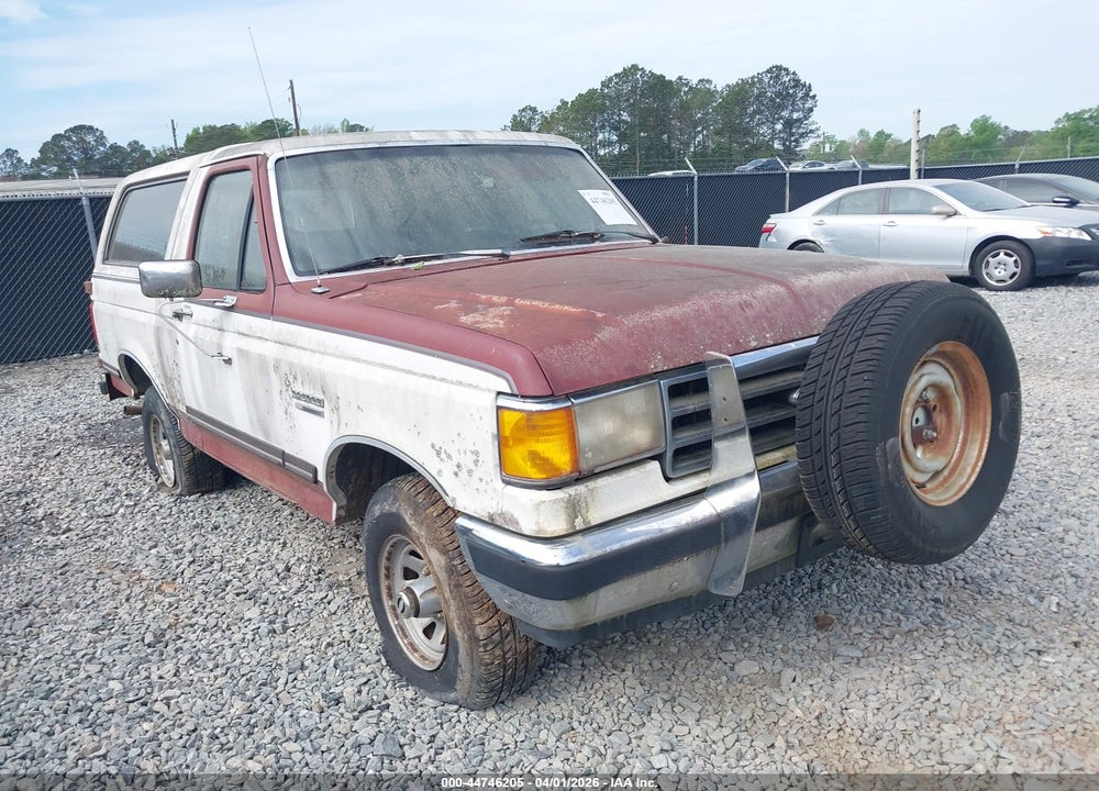1990 FORD BRONCO U100 VIN: 1FMEU15H2LLA92256