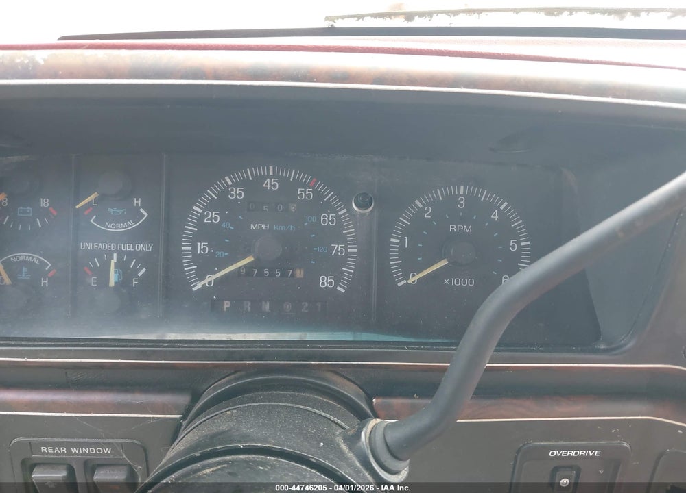 1990 FORD BRONCO U100 VIN: 1FMEU15H2LLA92256