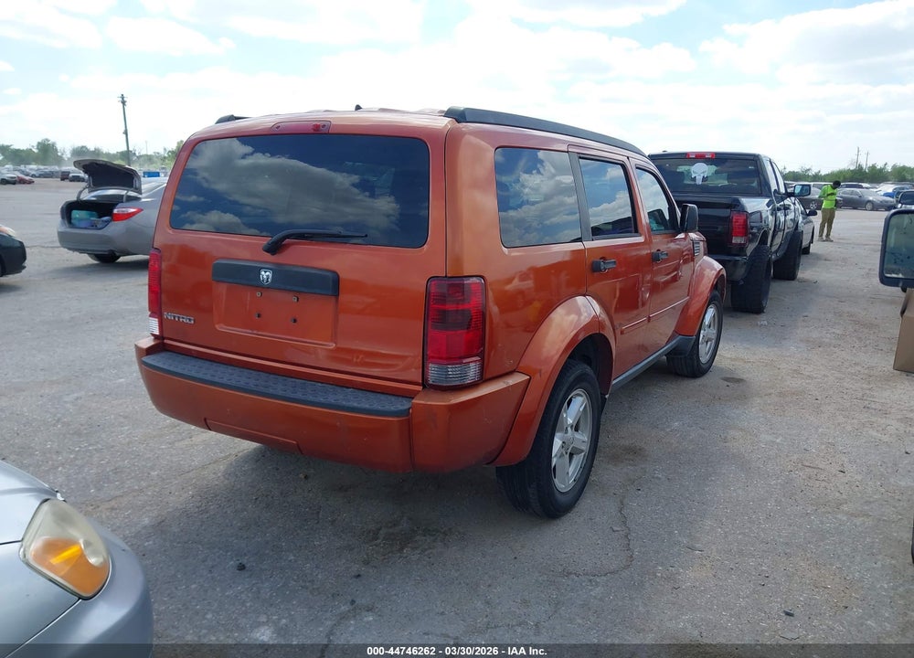 2007 DODGE NITRO SXT VIN: 1D8GT28K07W736369