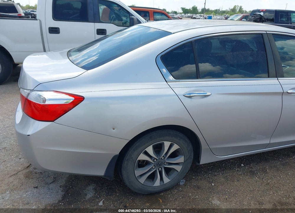 2013 HONDA ACCORD LX VIN: 1HGCR2F39DA123409