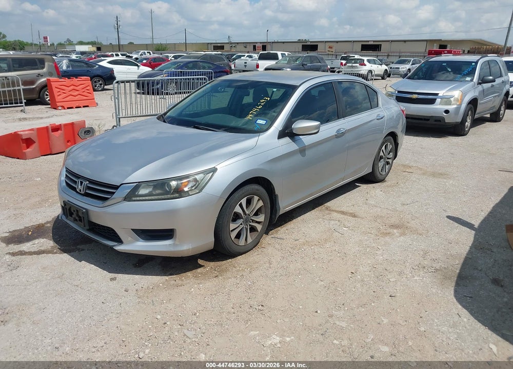 2013 HONDA ACCORD LX VIN: 1HGCR2F39DA123409