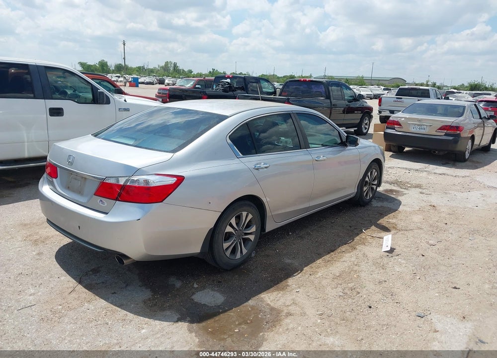 2013 HONDA ACCORD LX VIN: 1HGCR2F39DA123409