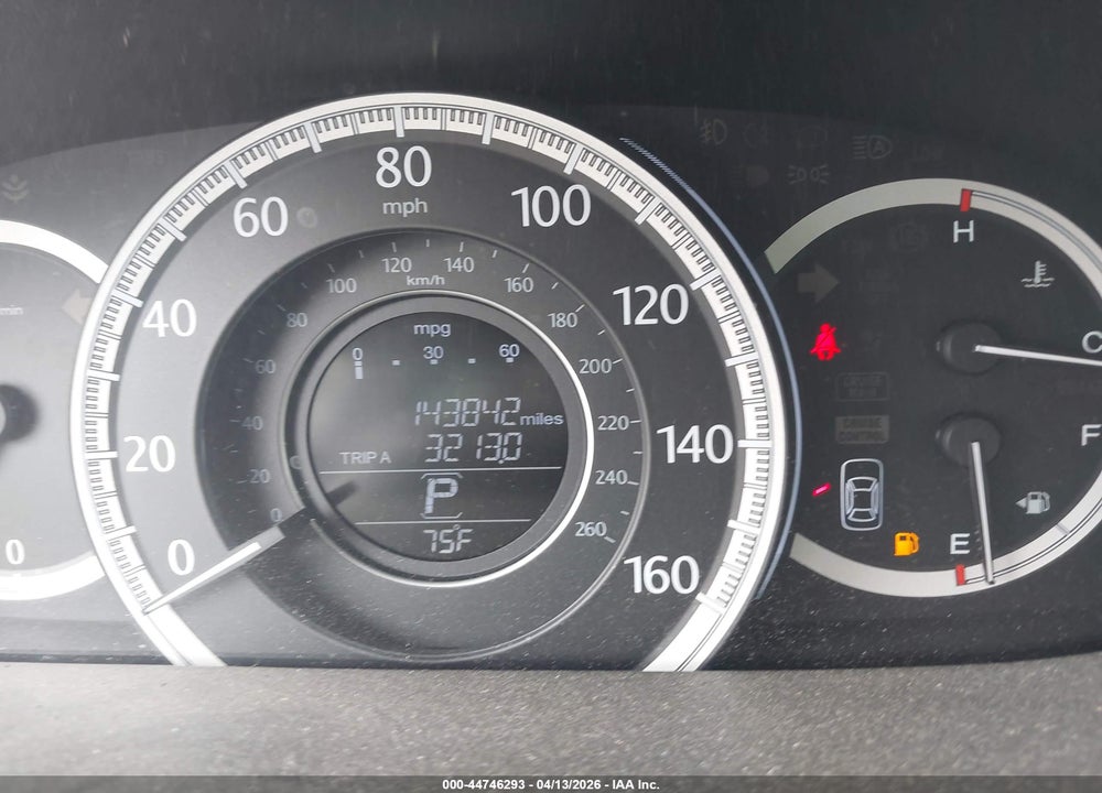 2013 HONDA ACCORD LX VIN: 1HGCR2F39DA123409