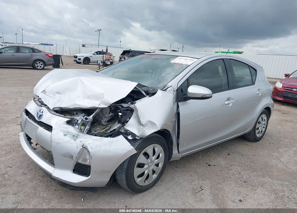 2012 TOYOTA PRIUS C TWO VIN: JTDKDTB30C1003307