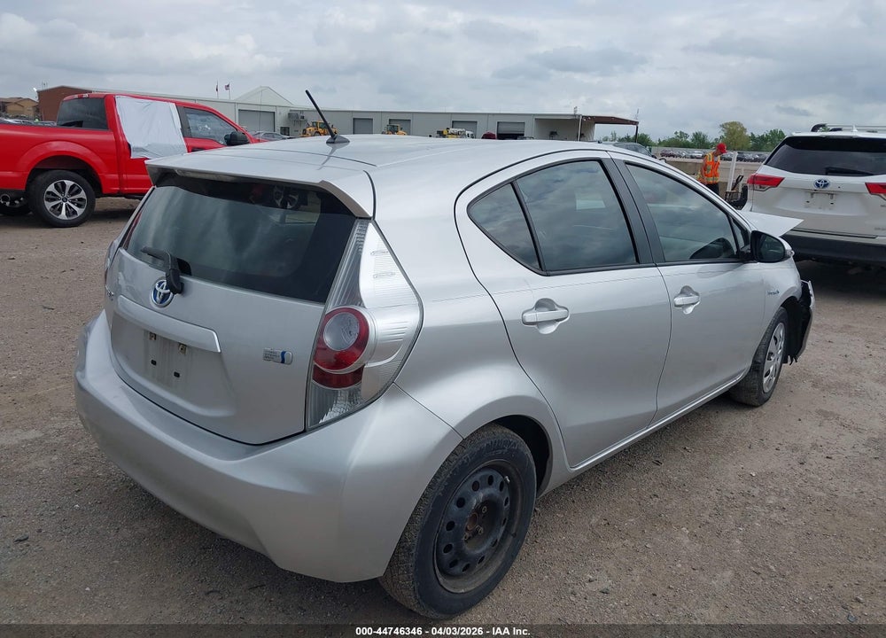 2012 TOYOTA PRIUS C TWO VIN: JTDKDTB30C1003307