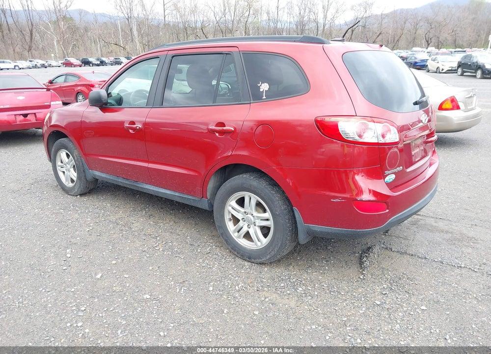 2012 HYUNDAI SANTA FE GLS V6 VIN: 5XYZGDAG0CG160531