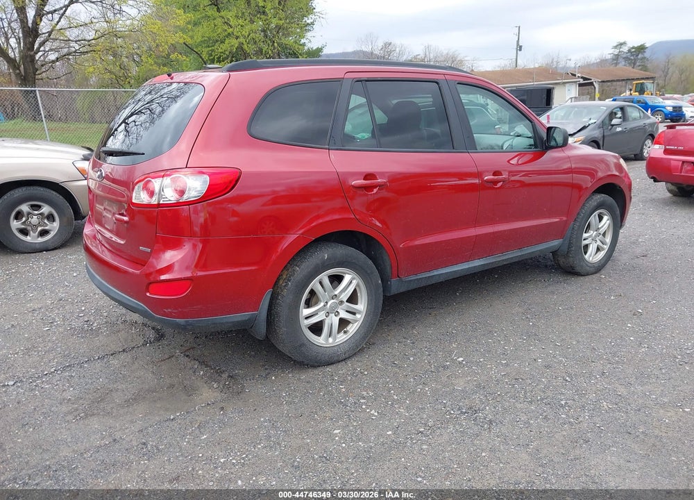 2012 HYUNDAI SANTA FE GLS V6 VIN: 5XYZGDAG0CG160531