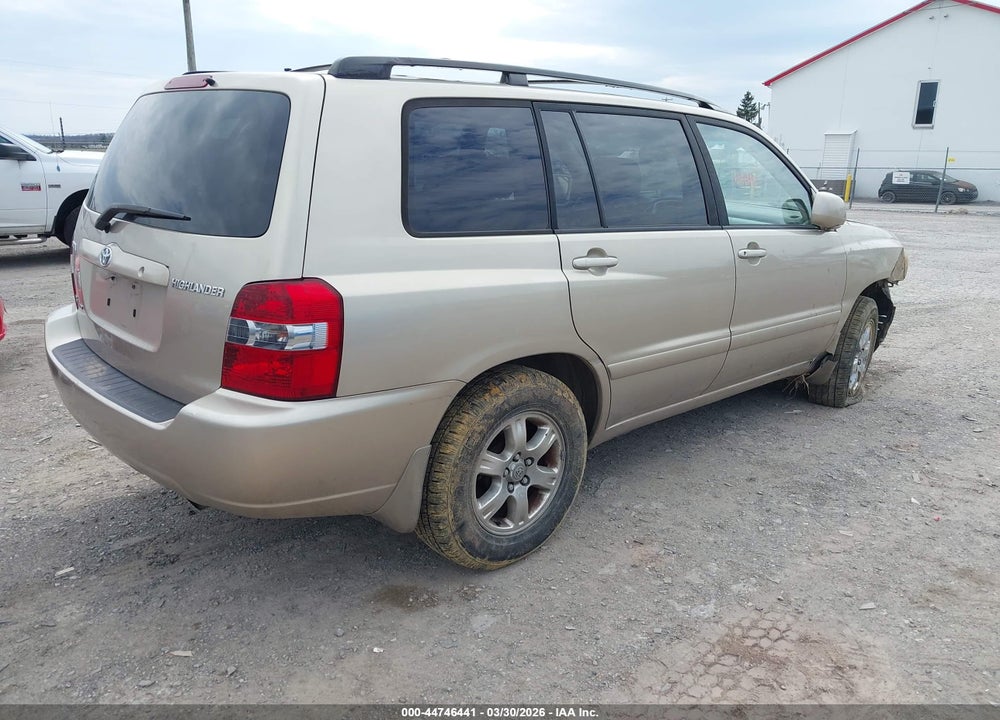 2005 TOYOTA HIGHLANDER V6 VIN: JTEEP21A750104590