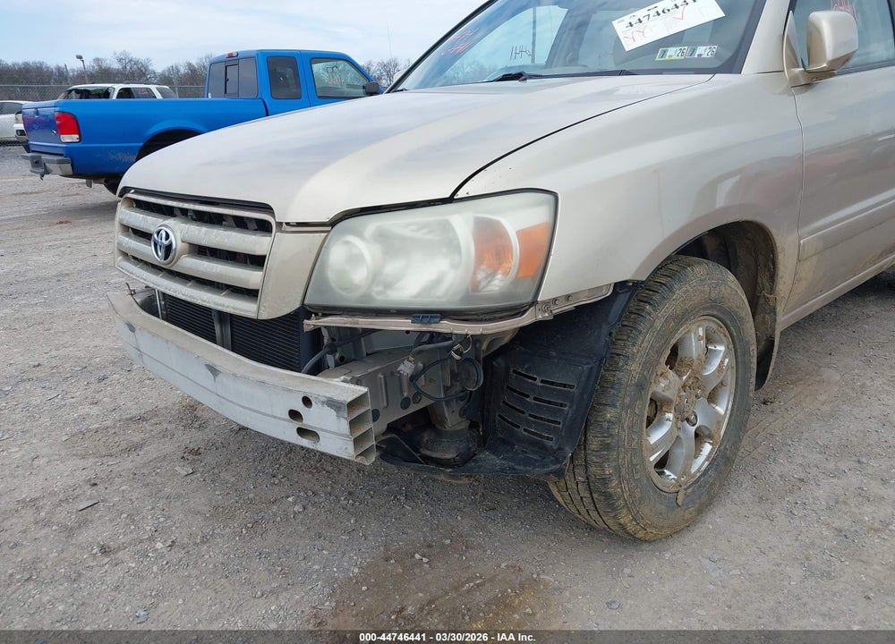 2005 TOYOTA HIGHLANDER V6 VIN: JTEEP21A750104590