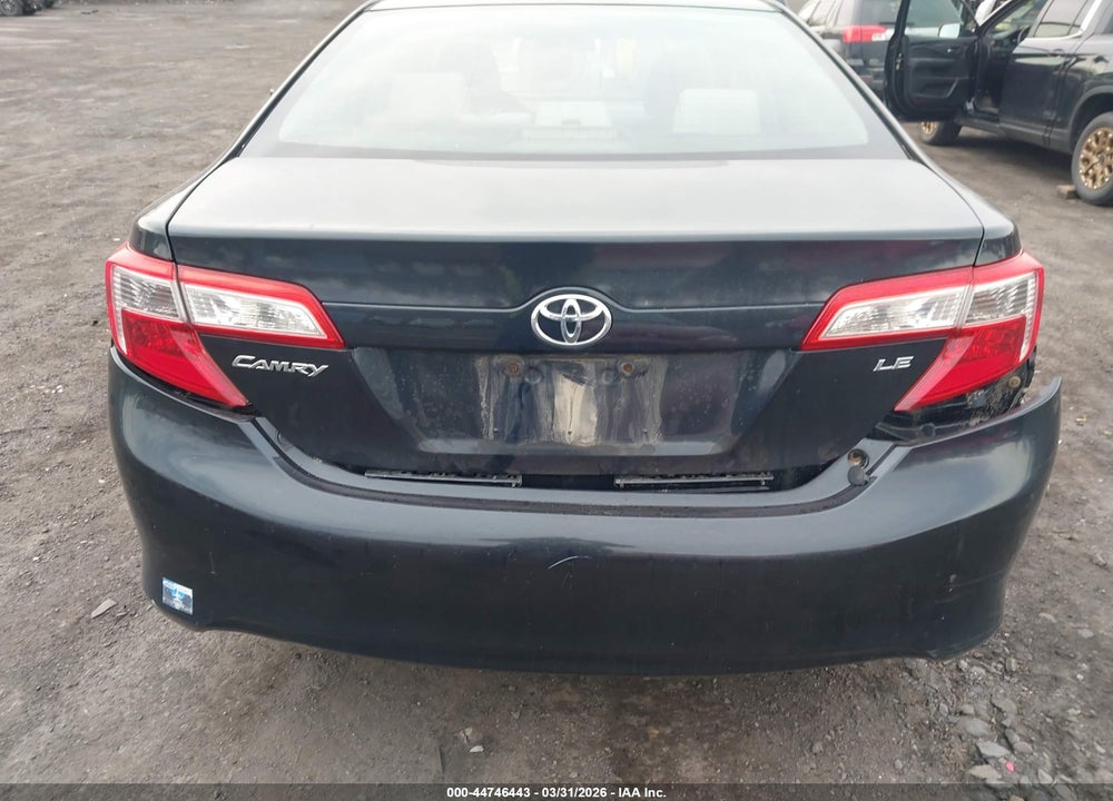 2012 TOYOTA CAMRY LE VIN: 4T1BF1FK2CU091349