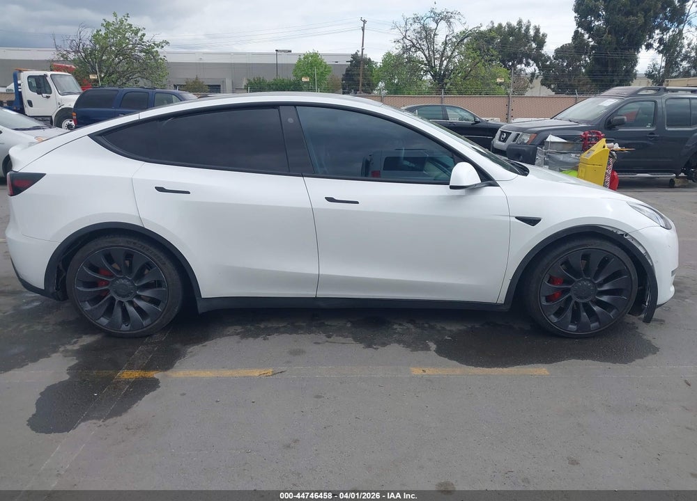 2021 TESLA MODEL Y PERFORMANCE DUAL MOTOR ALL-WHEEL DRIVE VIN: 5YJYGDEFXMF173387