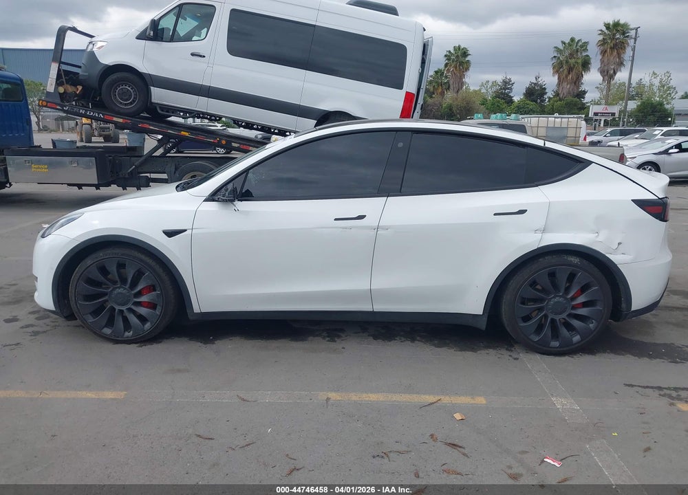 2021 TESLA MODEL Y PERFORMANCE DUAL MOTOR ALL-WHEEL DRIVE VIN: 5YJYGDEFXMF173387