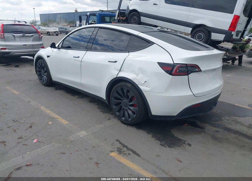 2021 TESLA MODEL Y PERFORMANCE DUAL MOTOR ALL-WHEEL DRIVE VIN: 5YJYGDEFXMF173387