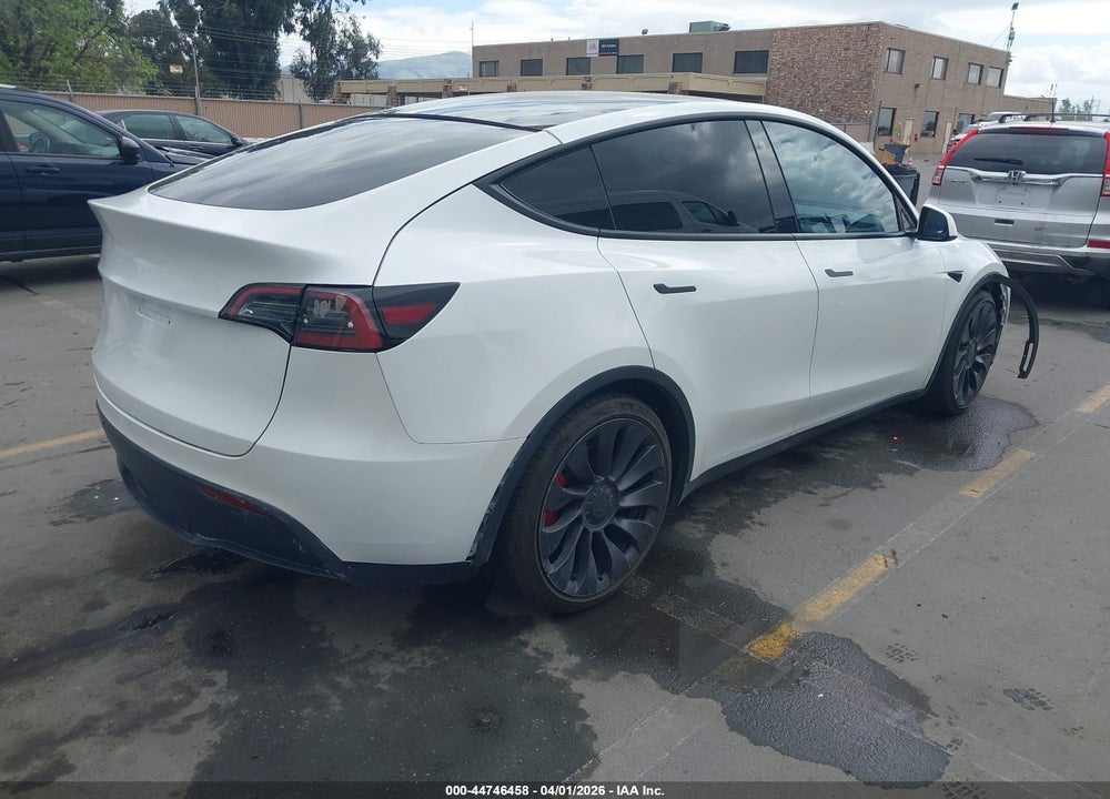 2021 TESLA MODEL Y PERFORMANCE DUAL MOTOR ALL-WHEEL DRIVE VIN: 5YJYGDEFXMF173387