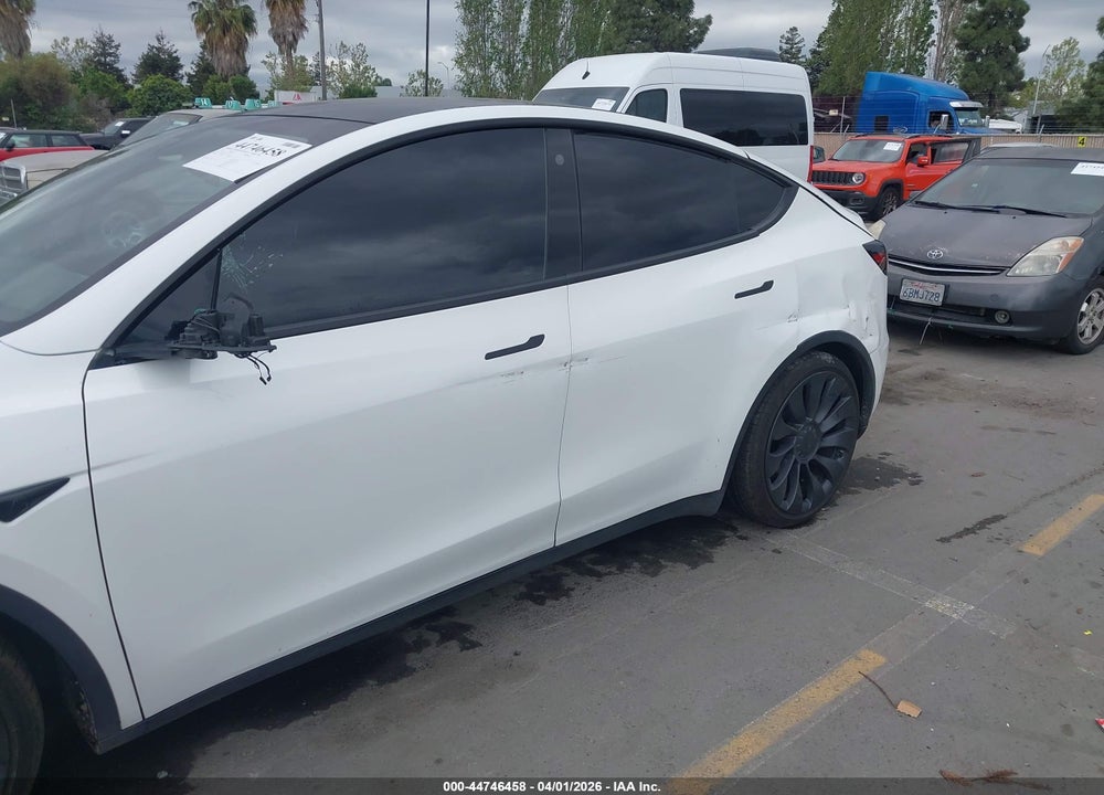 2021 TESLA MODEL Y PERFORMANCE DUAL MOTOR ALL-WHEEL DRIVE VIN: 5YJYGDEFXMF173387