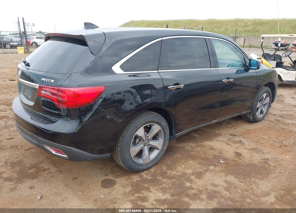 2014 ACURA MDX VIN: 5FRYD3H2XEB001789
