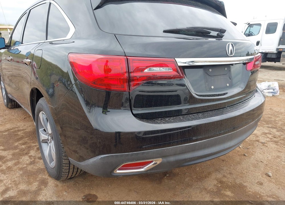 2014 ACURA MDX VIN: 5FRYD3H2XEB001789