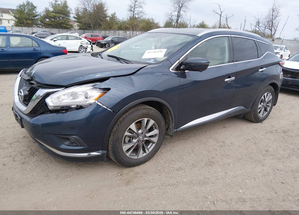 2017 NISSAN MURANO SL VIN: 5N1AZ2MH0HN154000