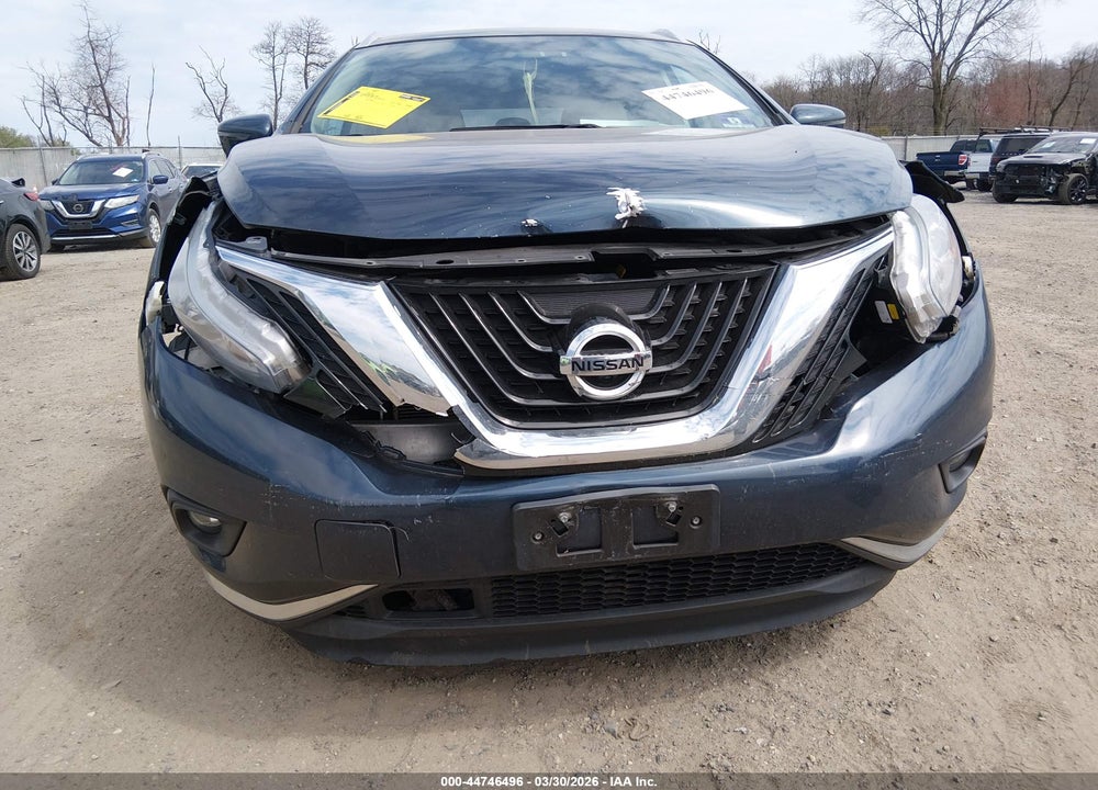 2017 NISSAN MURANO SL VIN: 5N1AZ2MH0HN154000