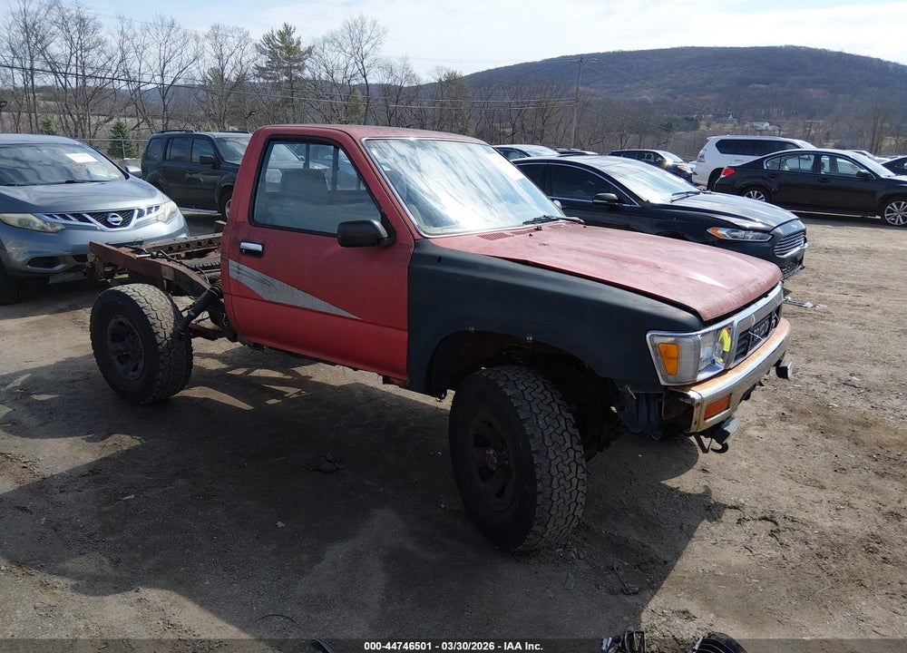 1990 TOYOTA PICKUP 1/2 TON SHT WHEELBASE DLX VIN: JT4VN01D5L2009066