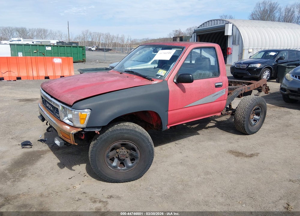 1990 TOYOTA PICKUP 1/2 TON SHT WHEELBASE DLX VIN: JT4VN01D5L2009066