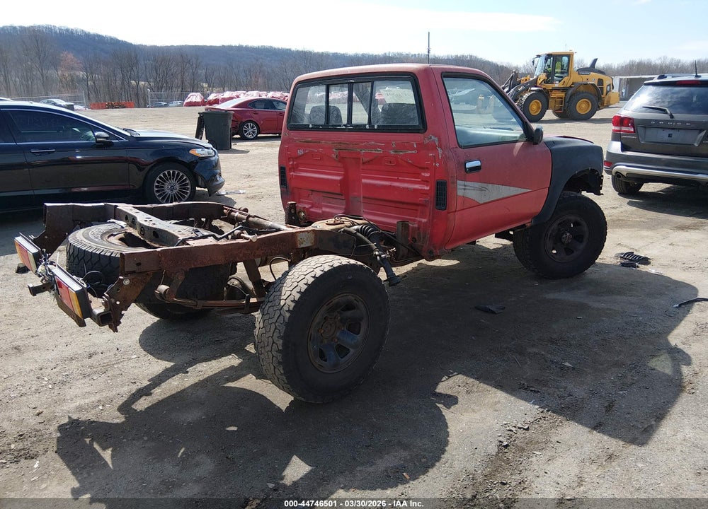 1990 TOYOTA PICKUP 1/2 TON SHT WHEELBASE DLX VIN: JT4VN01D5L2009066