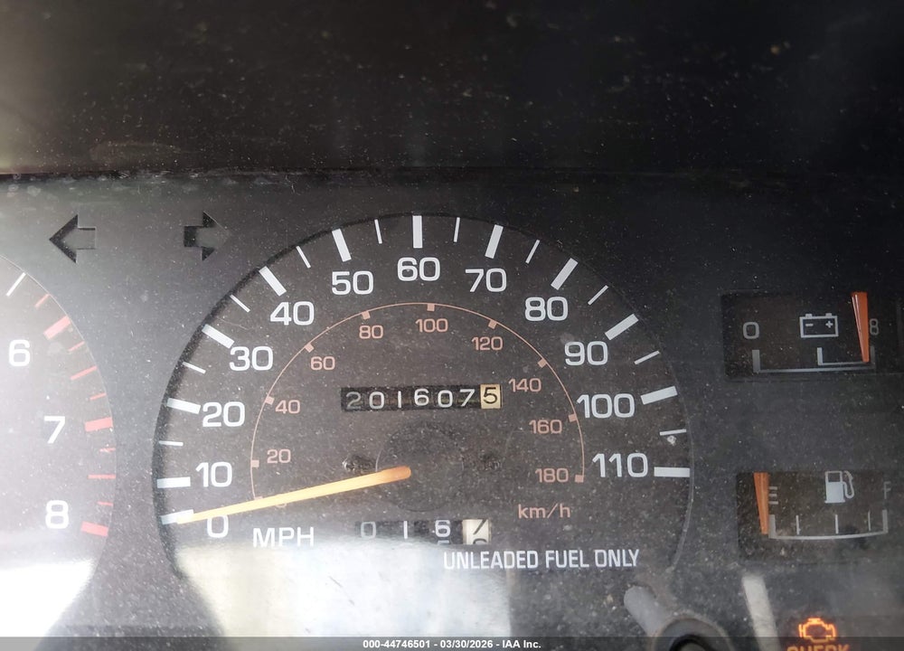 1990 TOYOTA PICKUP 1/2 TON SHT WHEELBASE DLX VIN: JT4VN01D5L2009066