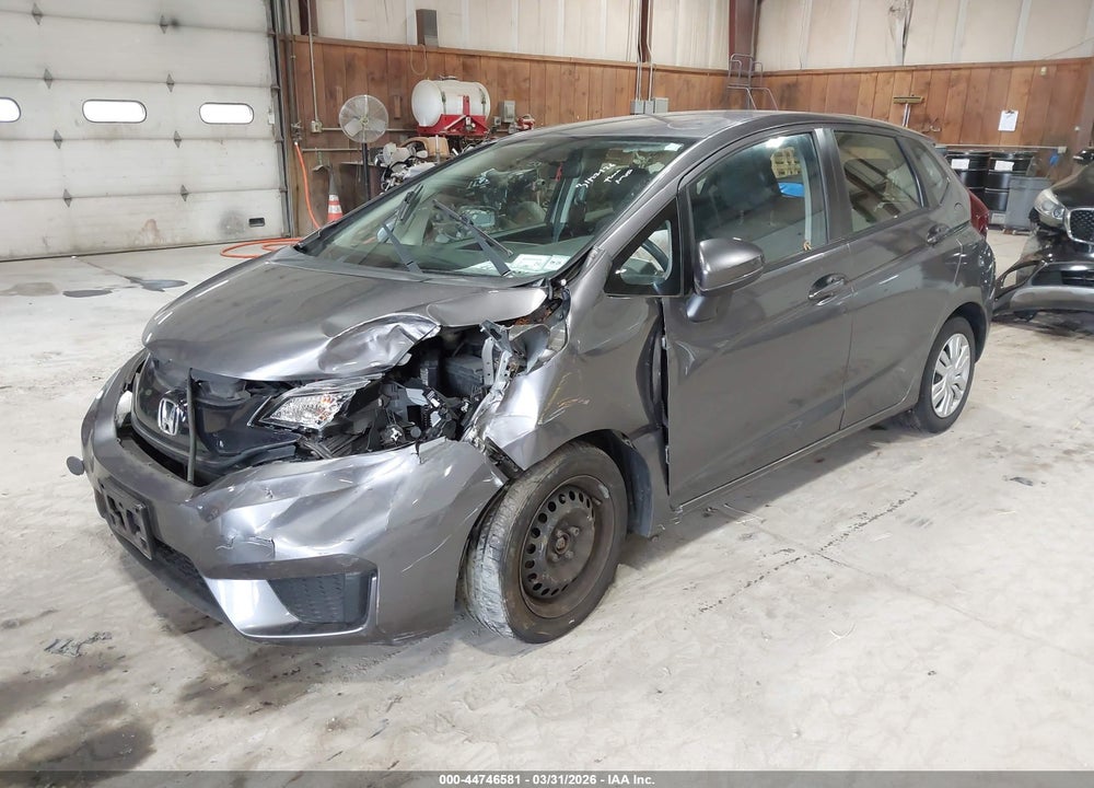 2016 HONDA FIT LX VIN: JHMGK5H53GS001887