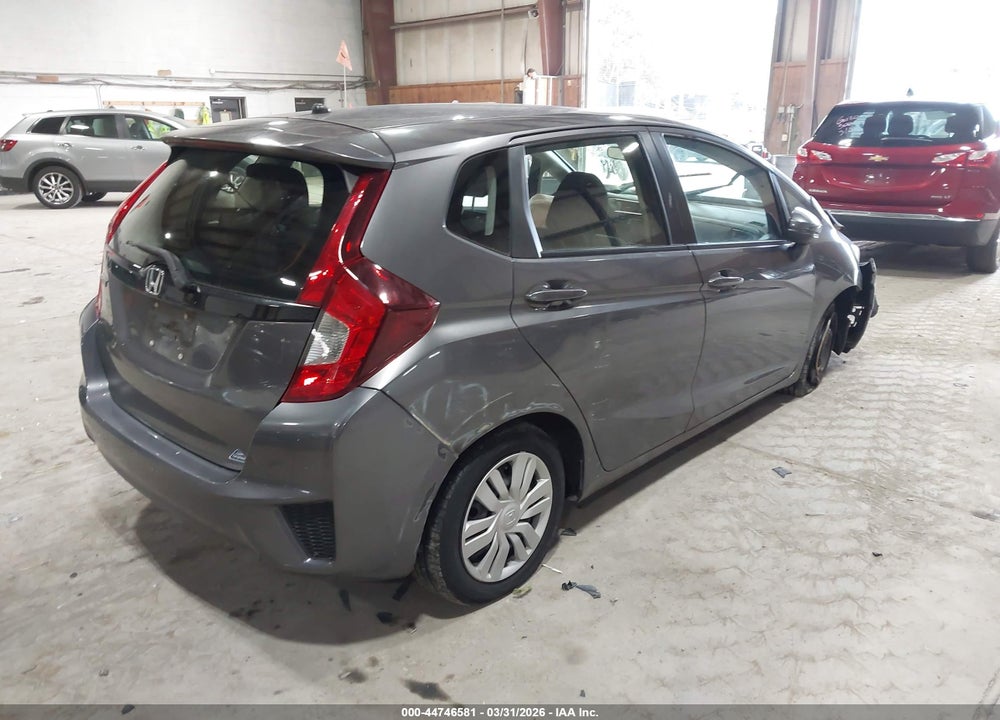 2016 HONDA FIT LX VIN: JHMGK5H53GS001887
